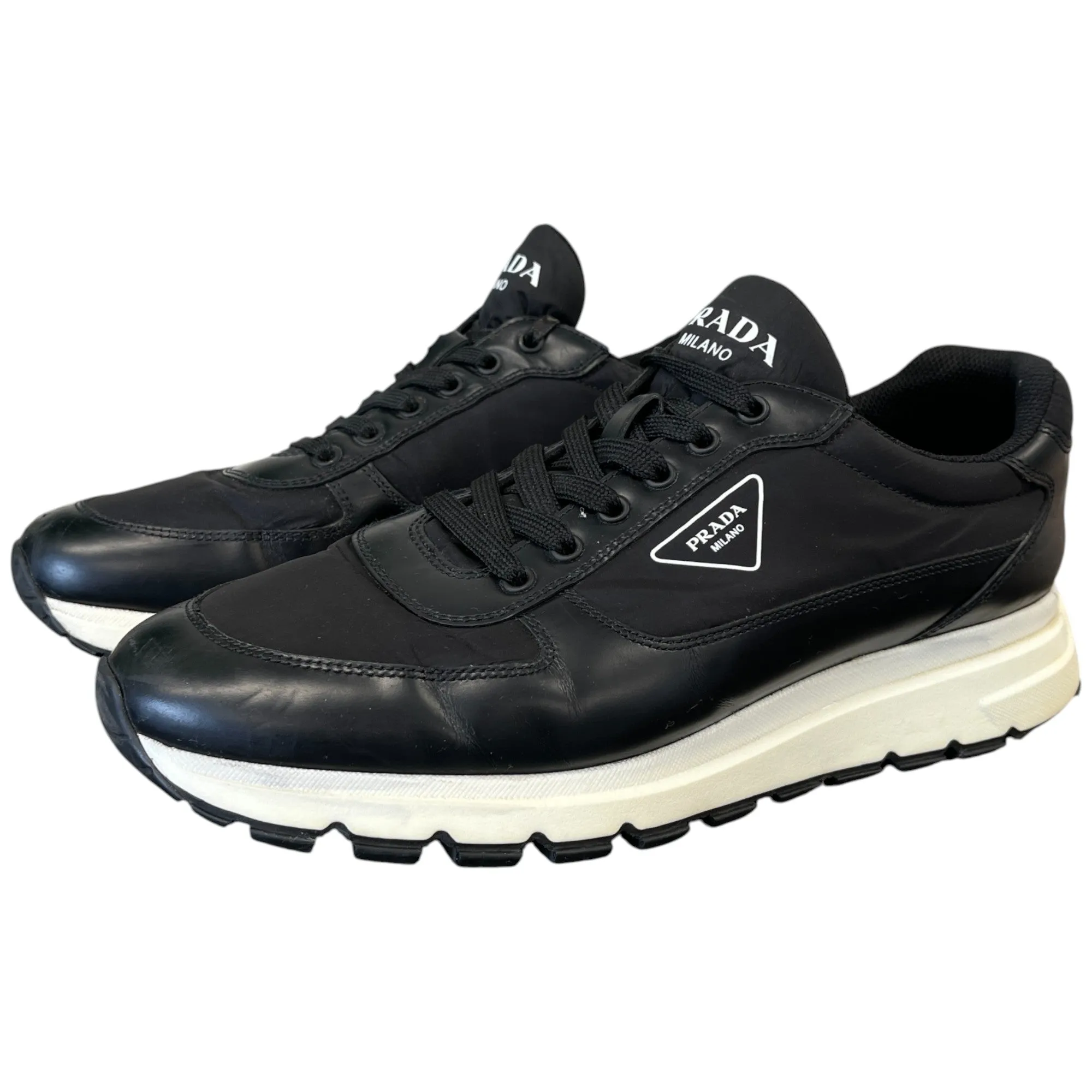 Men's Prax Re-Nylon Low Trainers Black Size EU 45 / UK 11