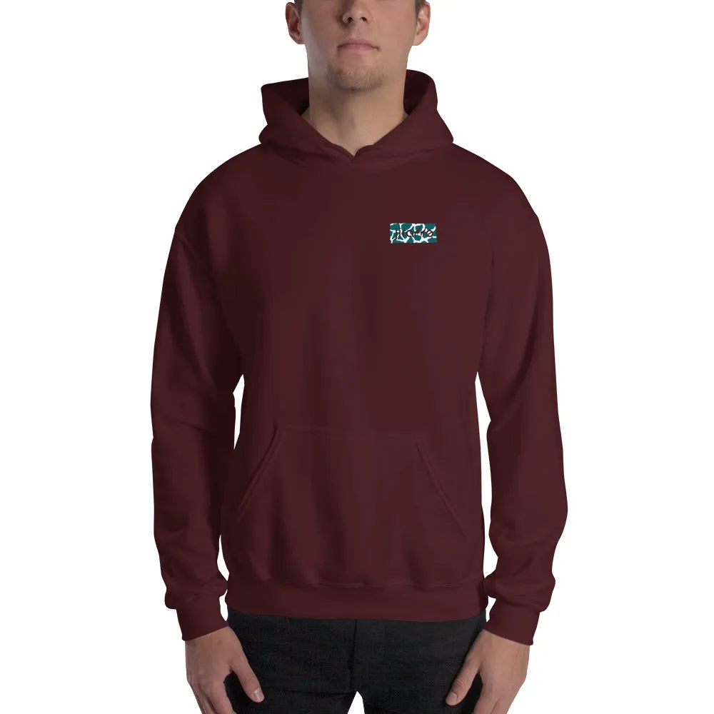 Men's Sunglasses & Tongue Out Giraffe Hoodie