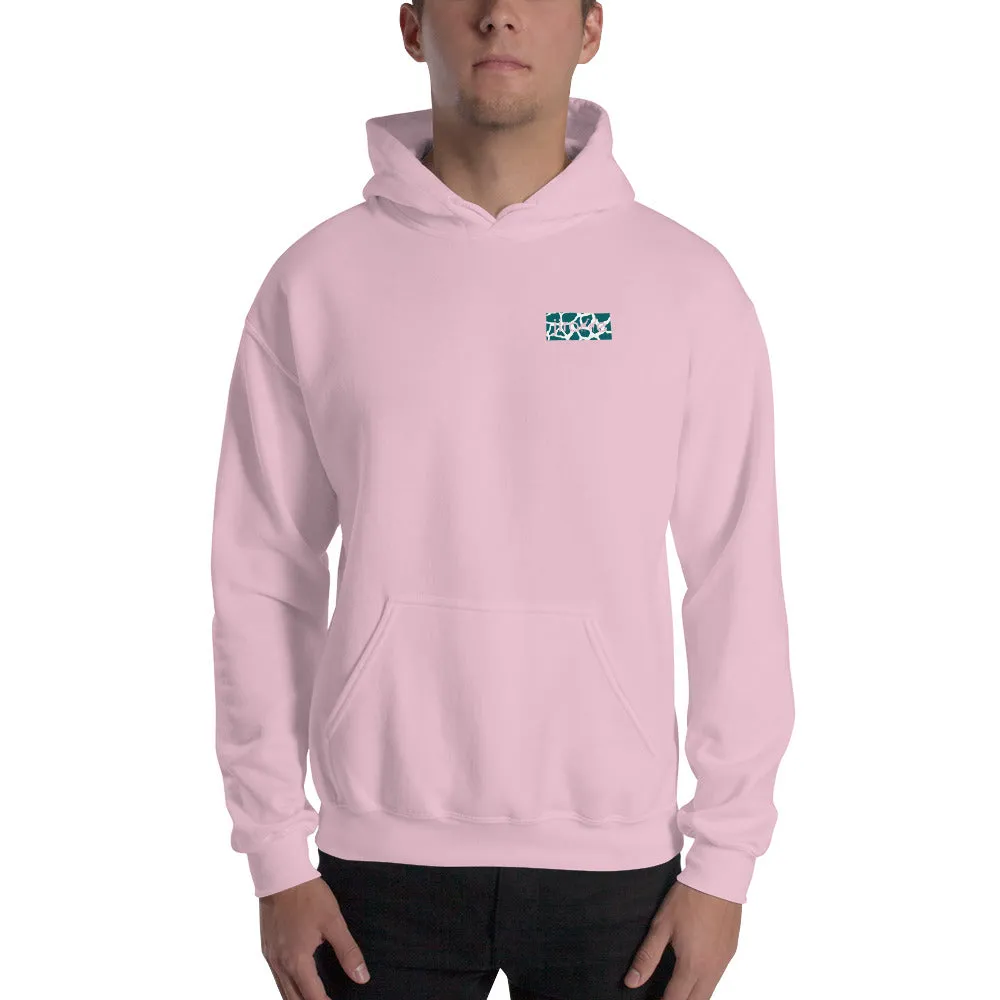 Men's Sunglasses & Tongue Out Giraffe Hoodie
