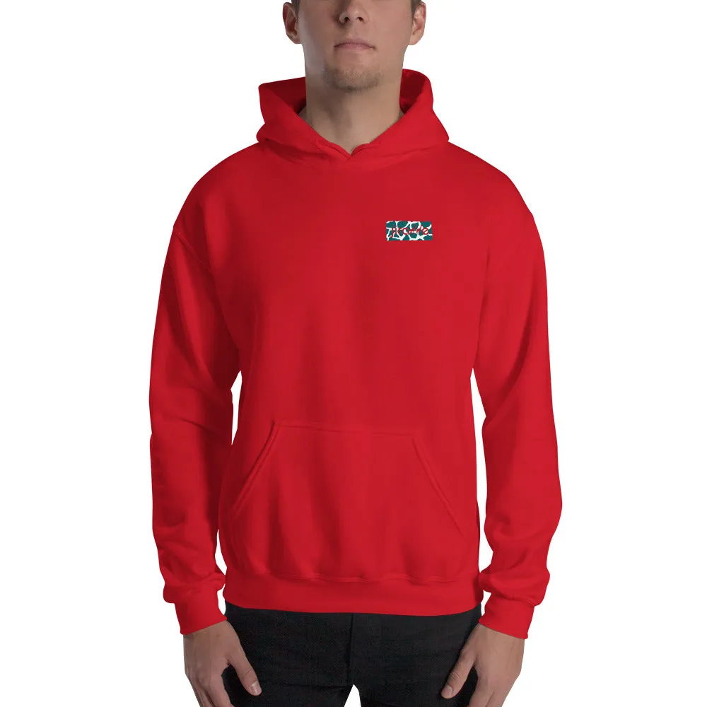 Men's Sunglasses & Tongue Out Giraffe Hoodie
