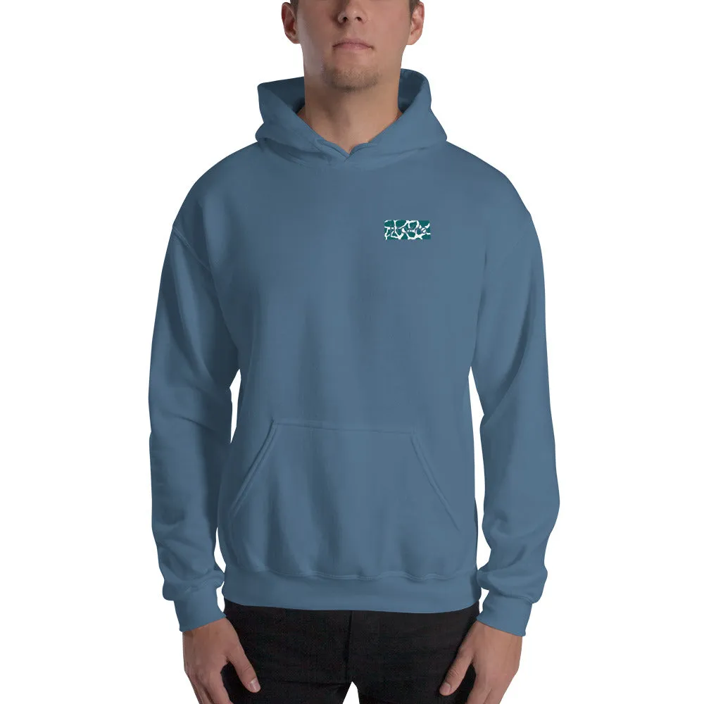 Men's Sunglasses & Tongue Out Giraffe Hoodie