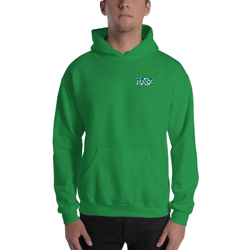 Men's Sunglasses & Tongue Out Giraffe Hoodie