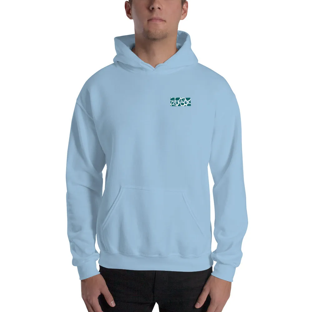 Men's Sunglasses & Tongue Out Giraffe Hoodie