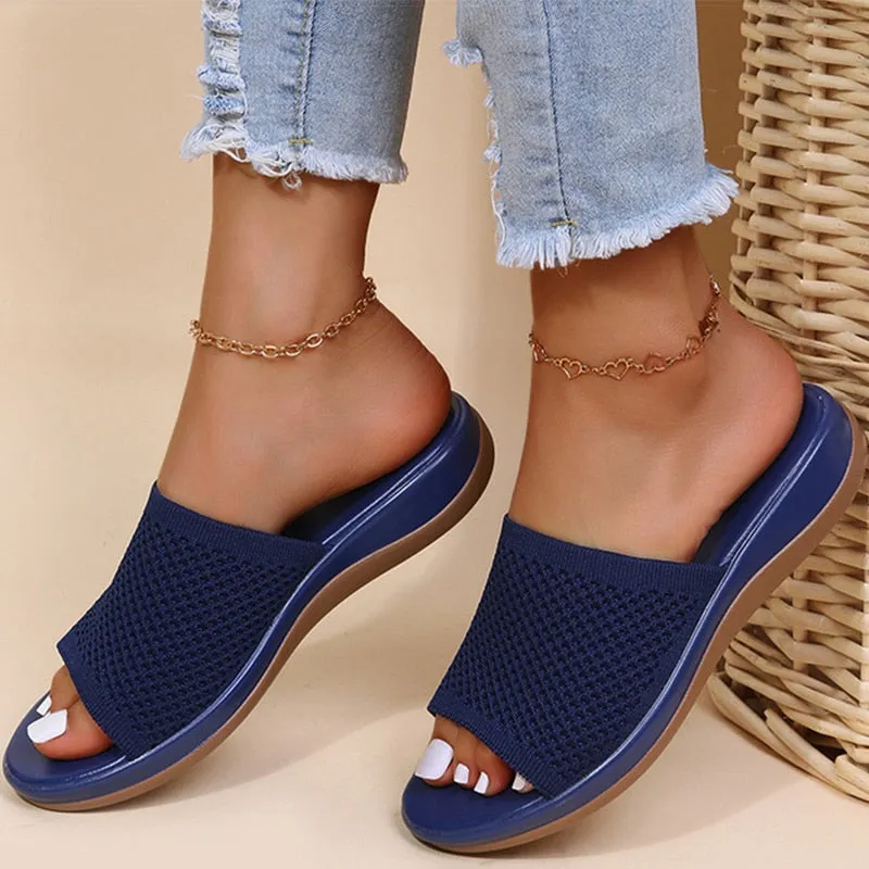 Mesh orthopedic slippers - Chesca