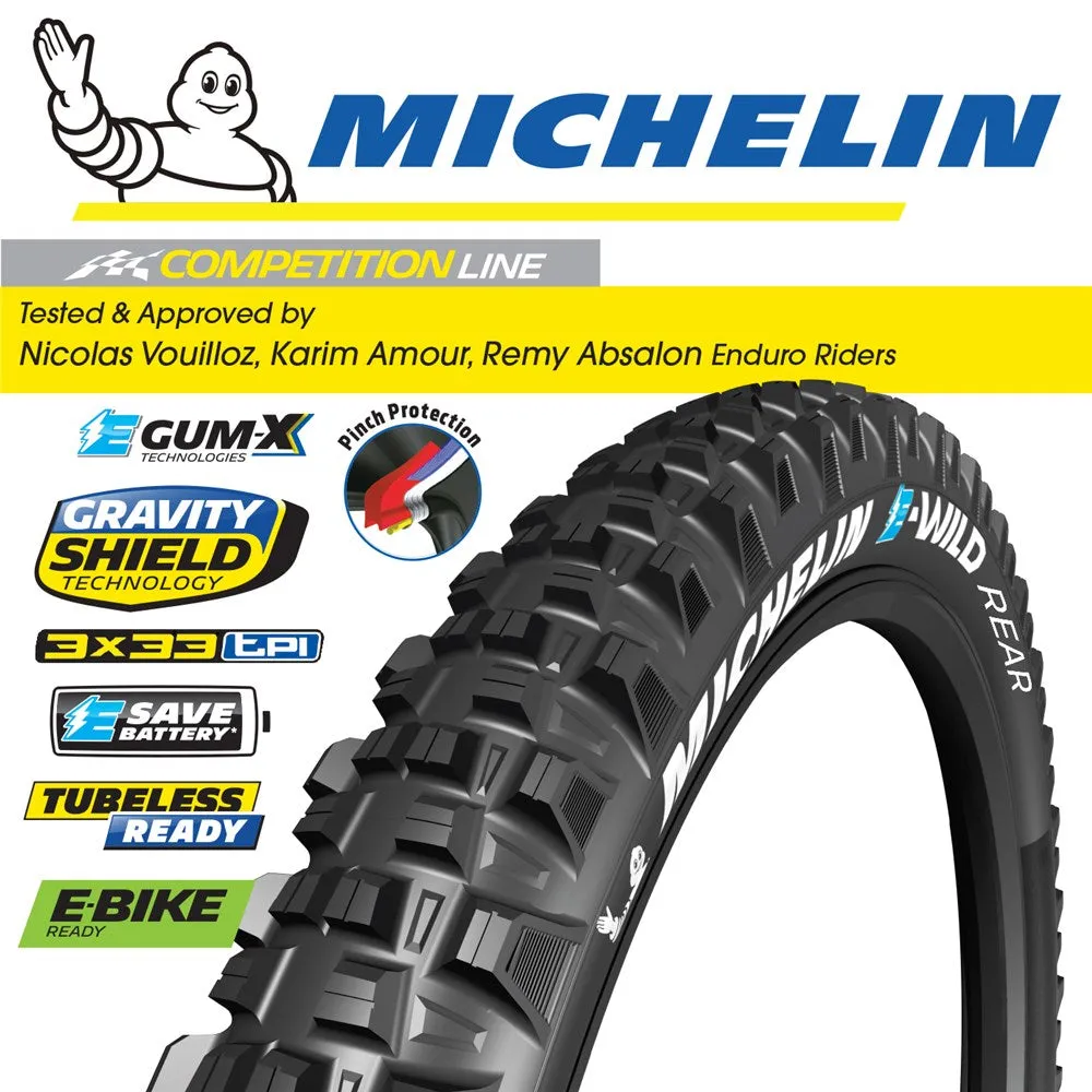 Michelin E-Wild Rear - E GUM-X