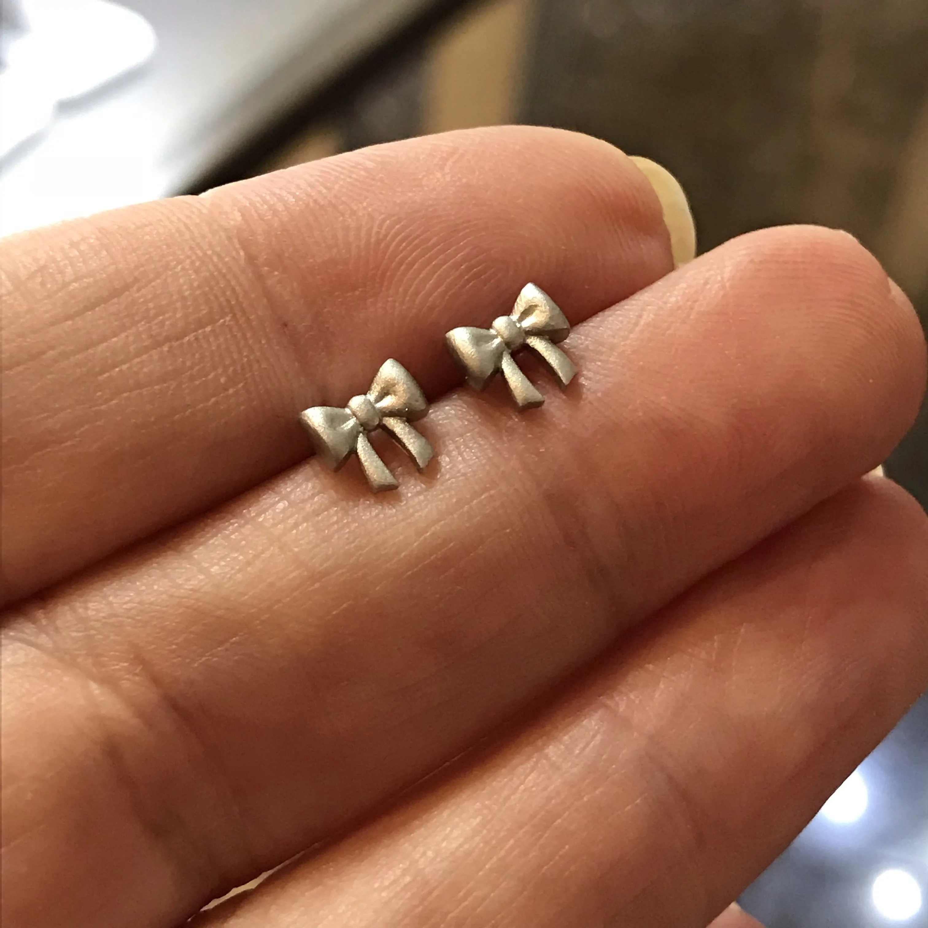 Mini Bow Earrings
