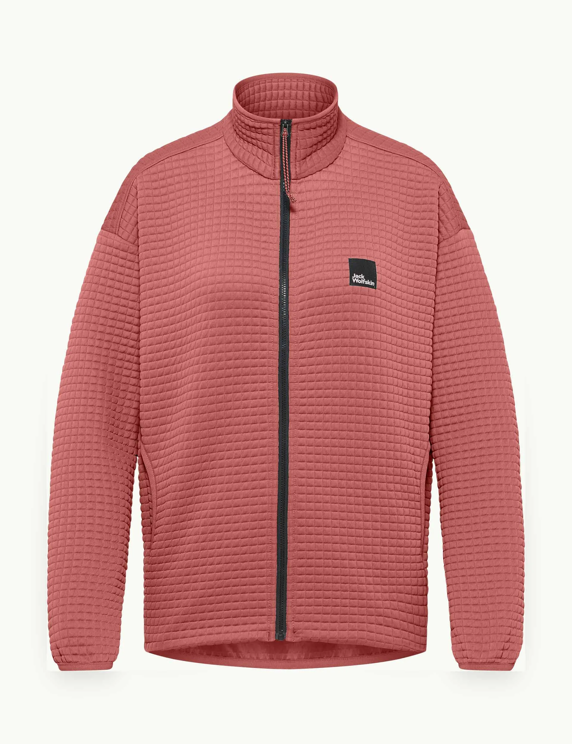 Mogari Full Zip Fleece - Mineral Red