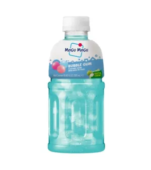 Mogu Mogu Bubble Gum Flavoured Drink with Nata de Coco - 320ml