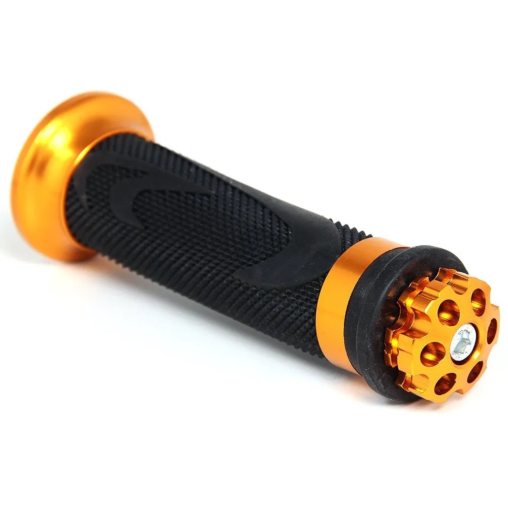 Moxi Bike Handle Grip Black,Golden Universal Size For - All Bike, Scooty, Bullet Royal Enfiled