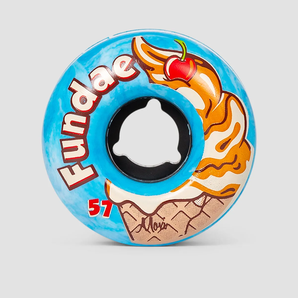 Moxi Fundae 92A Quad Wheels X4 Birthday Cake 57mm