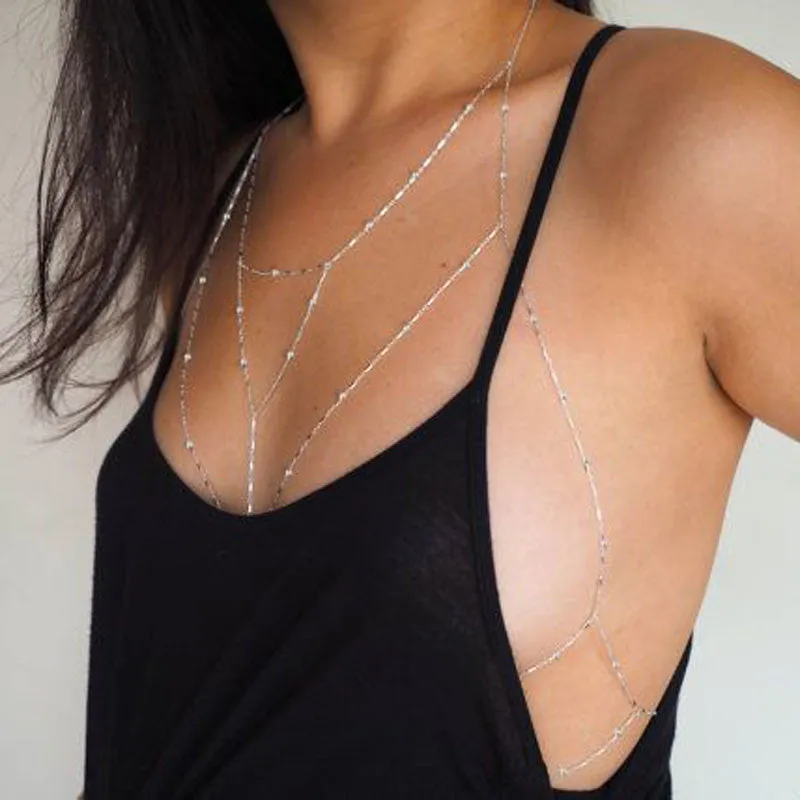 Multi-layer Bra Necklace