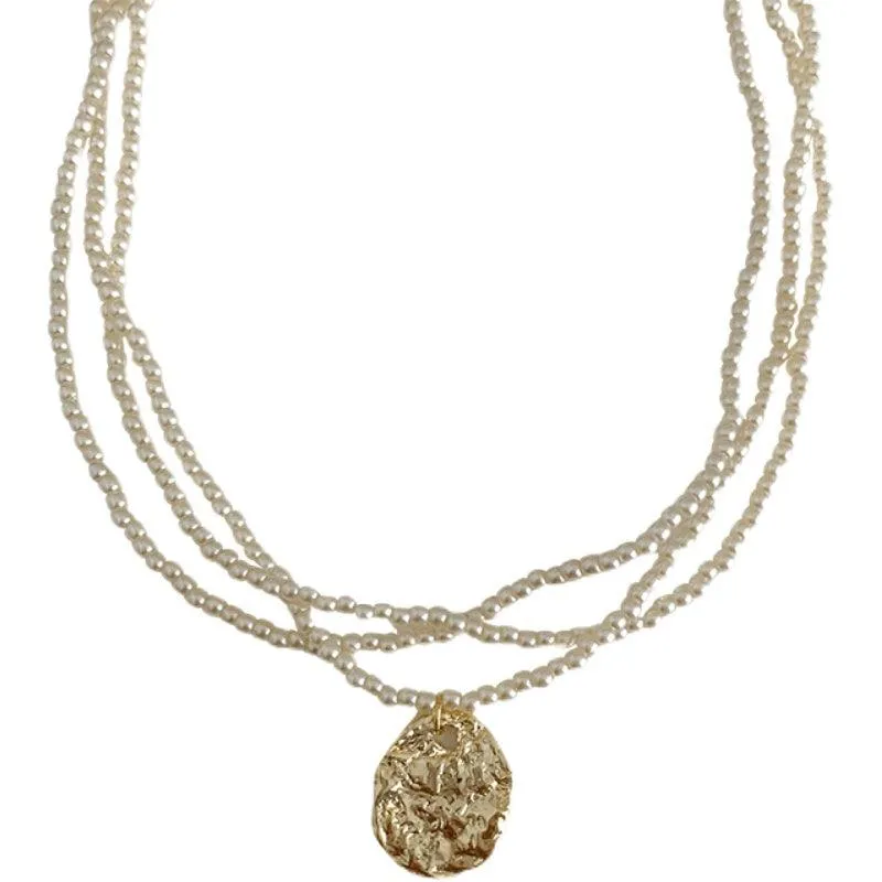 Multi-Layer Pearl Necklace
