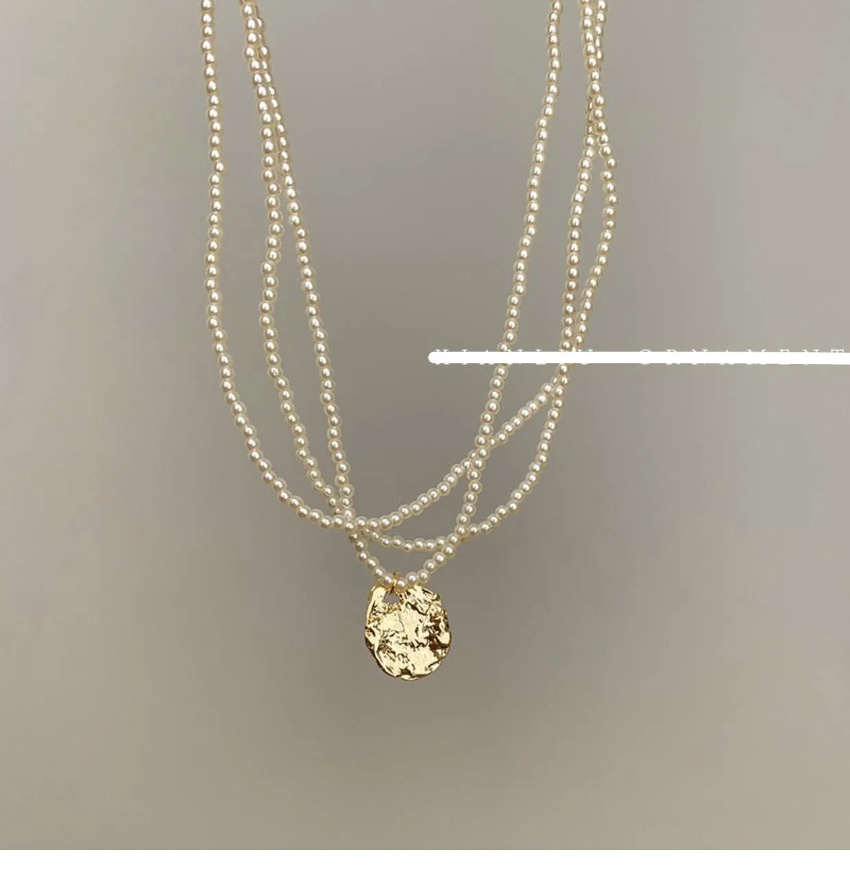 Multi-Layer Pearl Necklace