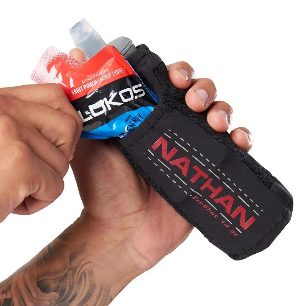 Nathan | ExoShot 2 14 OZ | Handheld Softflask