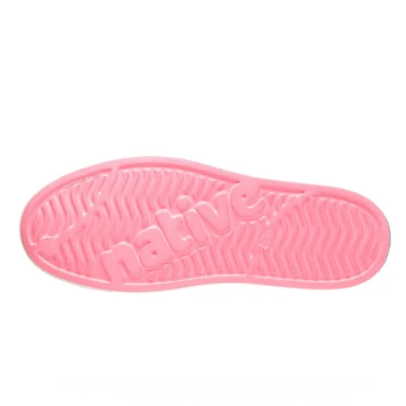 Native Shoes Jefferson Sugarlite Floyd Pink Shell White Women’s Size 8 Girls J 6