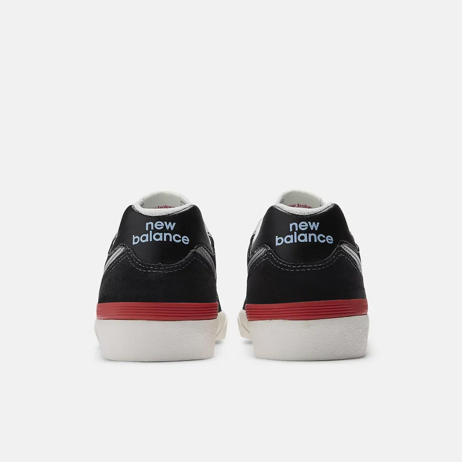 NB NUMERIC 574 VULC - BLACK WITH WHITE