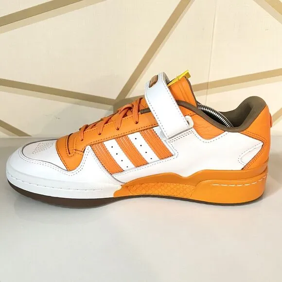 New Adidas Forum Lo 84 Shoes &quot;M&amp;M's&quot; Orange White GY6315 Men's Size 10.5
