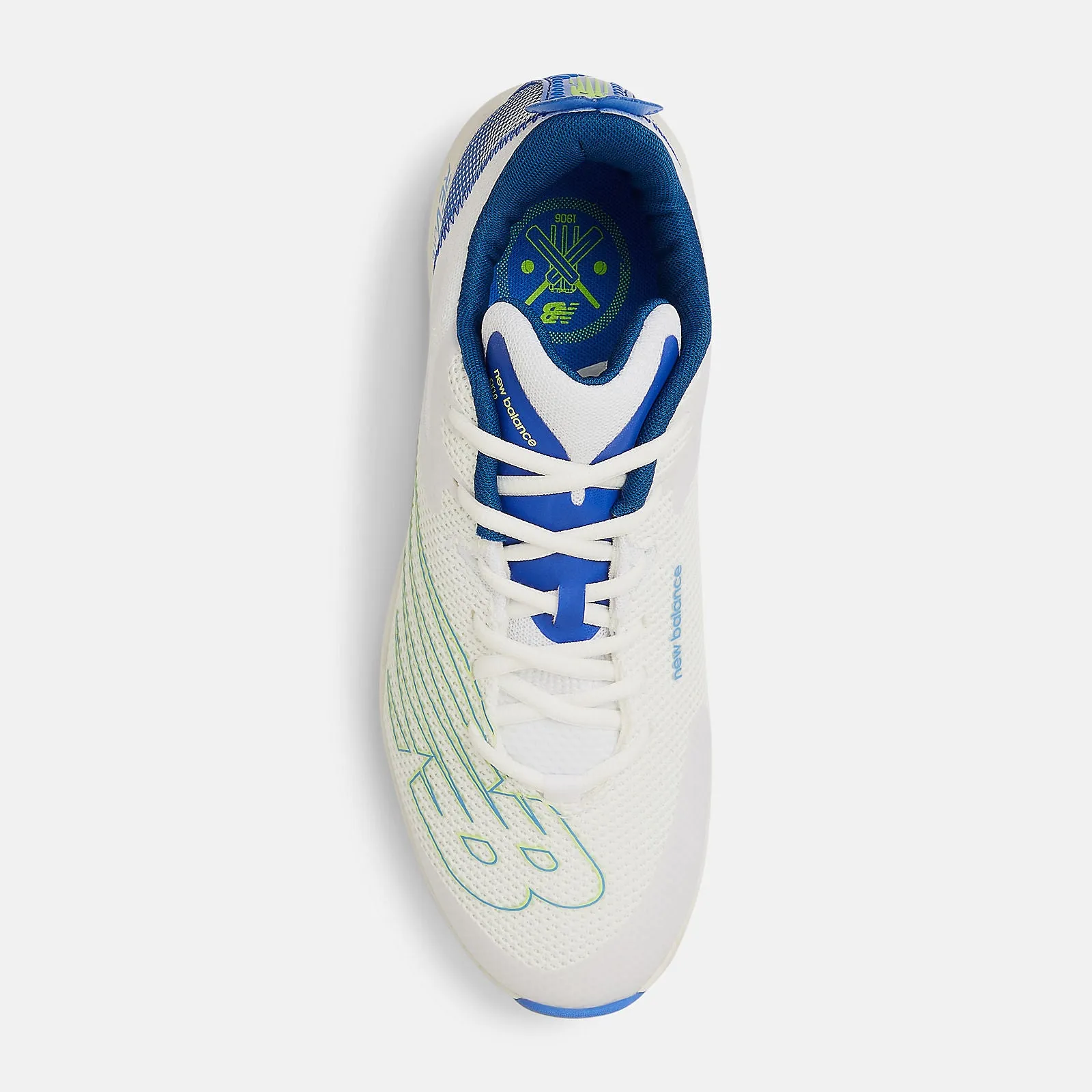 New Balance CK10V5 Cricket Shoe - White