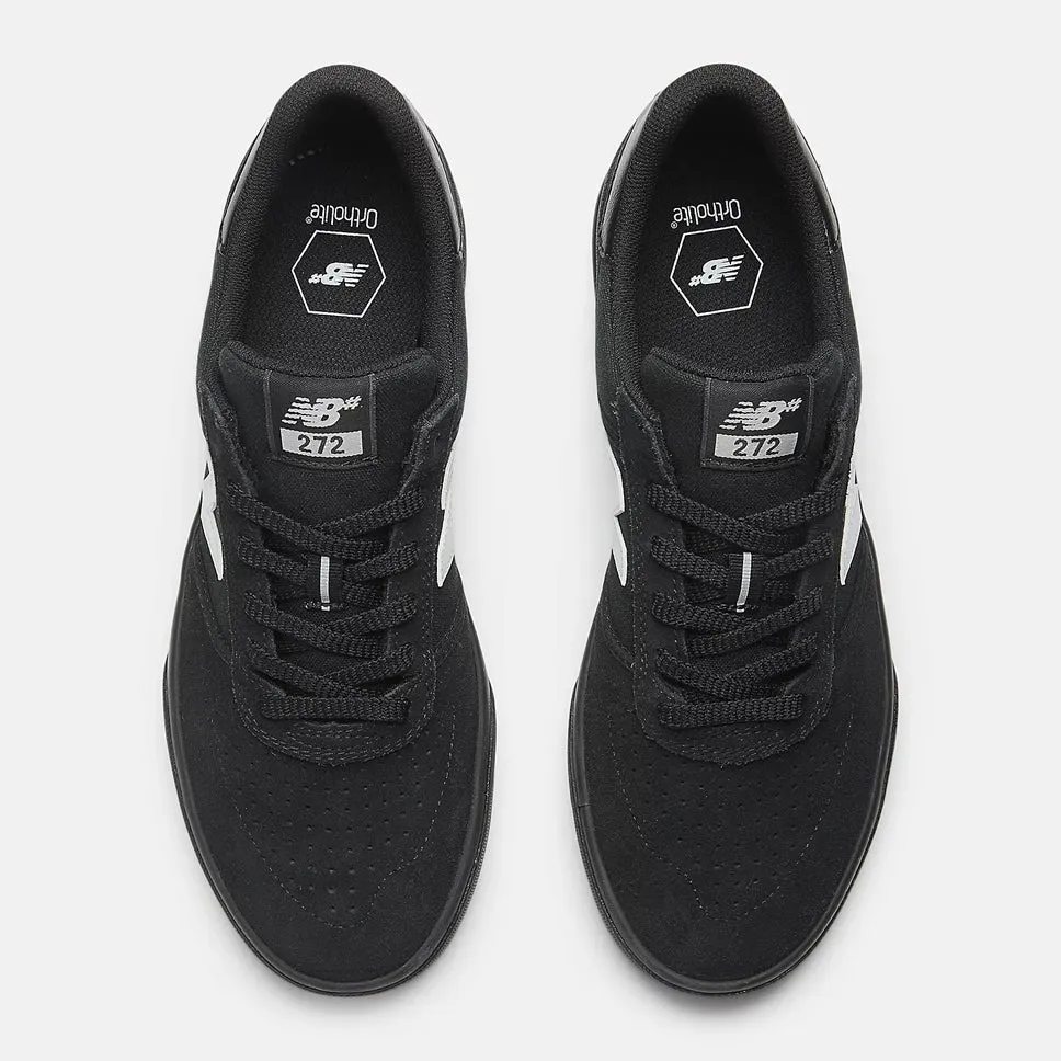 New Balance Numeric 272 Wide Black White Shoes