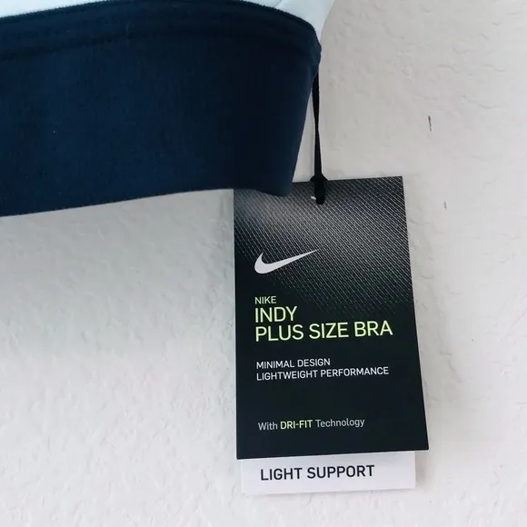 New! Nike Dri-FIT Indy Low Impact Yoga Pilates Active Athletic Sports Bra