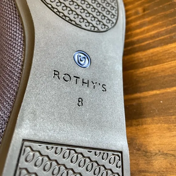 New Rothy's Blue Ballet Flats Classic Design Women’s Size 8