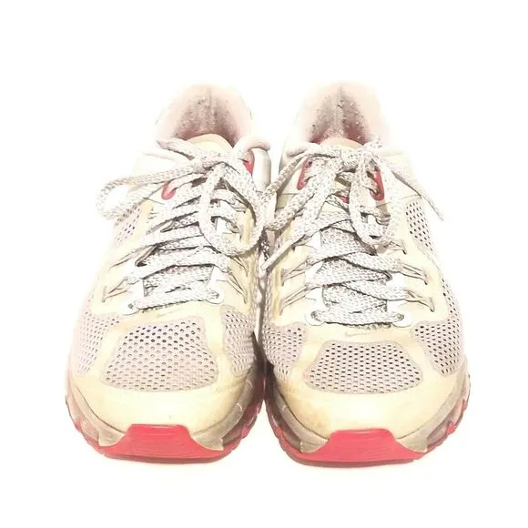 Nike 2013 Women's Airmax Limited Athletic Shoes Size 8 US Gray &amp; Red 579585-006