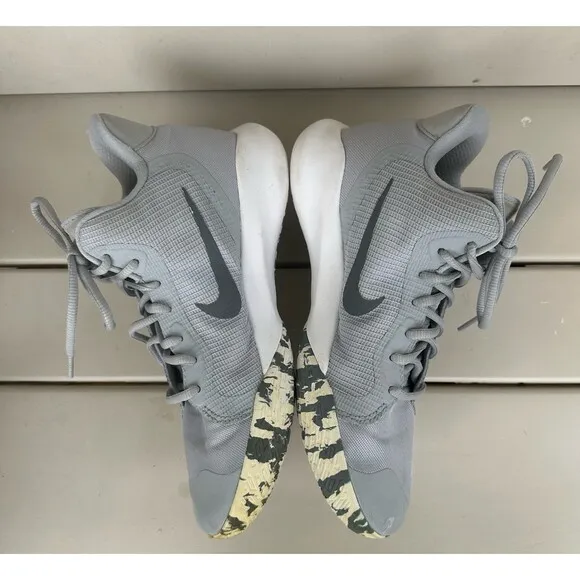 Nike Air Men's Precision III Basketball Shoes Higher Model Athletic Wolf Grey 7