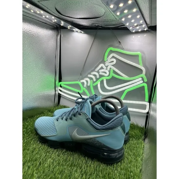 Nike Air Vapormax GS Youth Size 6.5 W8 Aqua Shoes 917962-402