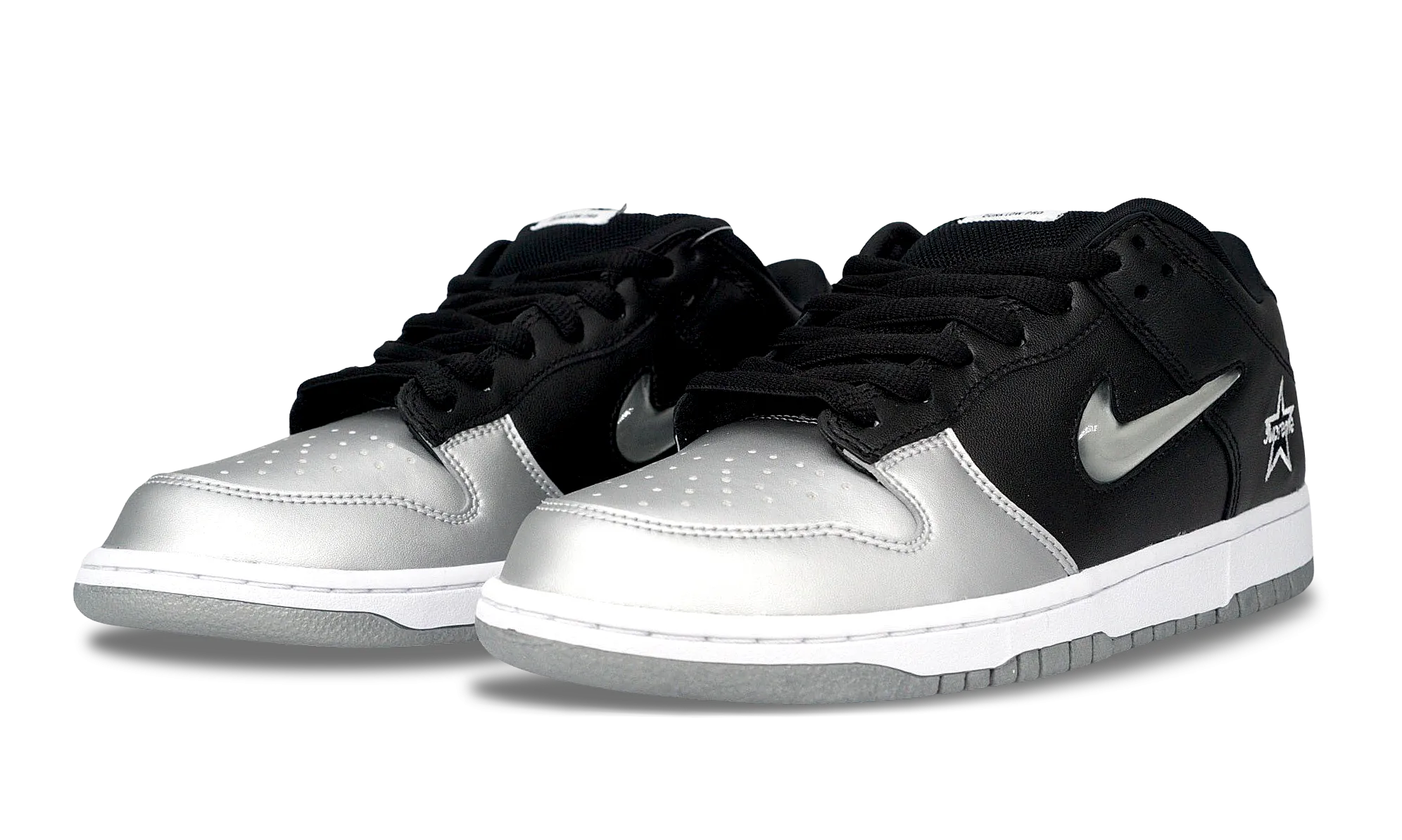 Nike Dunk SB Low x Supreme QS Metallic Silver 2019 (CK3480-001) Men's Size 7-13
