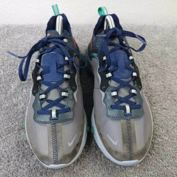 Nike React Element 87 Neptune Green 2018 Mens Size 7.5 Running Shoes AQ1090-005
