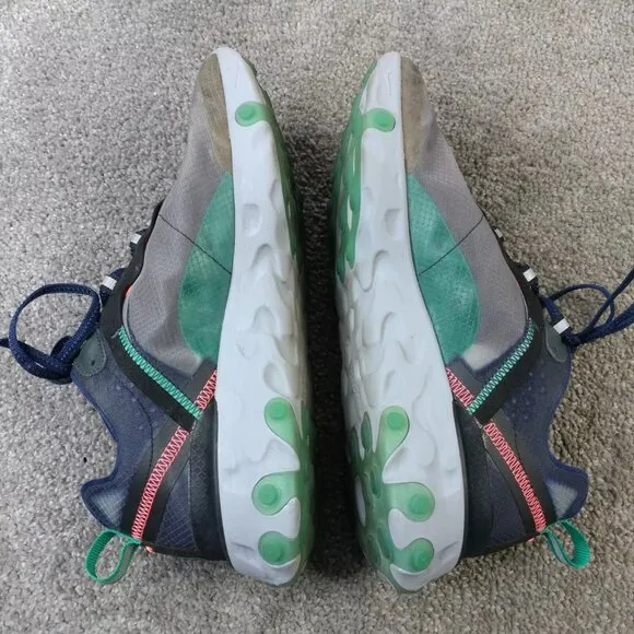 Nike React Element 87 Neptune Green 2018 Mens Size 7.5 Running Shoes AQ1090-005