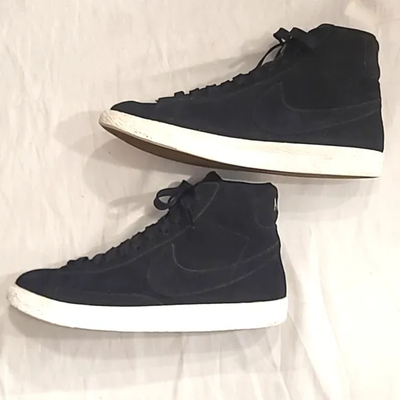 Nike Youth Blazer Mid GS High Top Sneakers Lace Up Suede Athletic Shoes Unisex