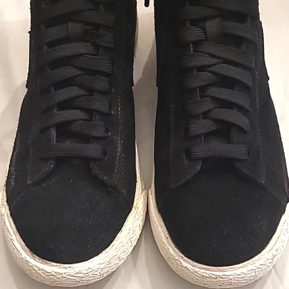 Nike Youth Blazer Mid GS High Top Sneakers Lace Up Suede Athletic Shoes Unisex