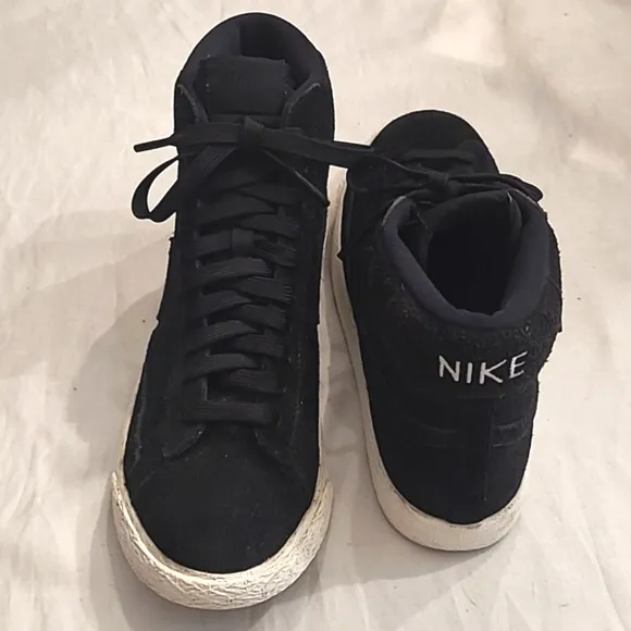 Nike Youth Blazer Mid GS High Top Sneakers Lace Up Suede Athletic Shoes Unisex