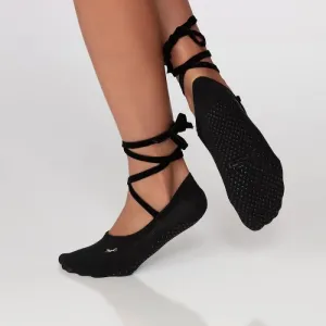 NO SHOW REGULAR TOE BALLET TIE - BLACK