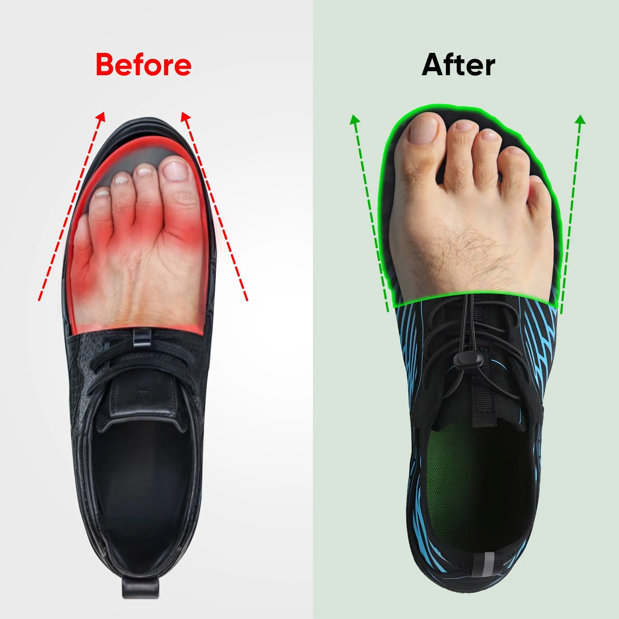 Non-Slip Barefoot Shoes for Healthy Feet (Unisex)   FREE Shoe Cleaning Brush