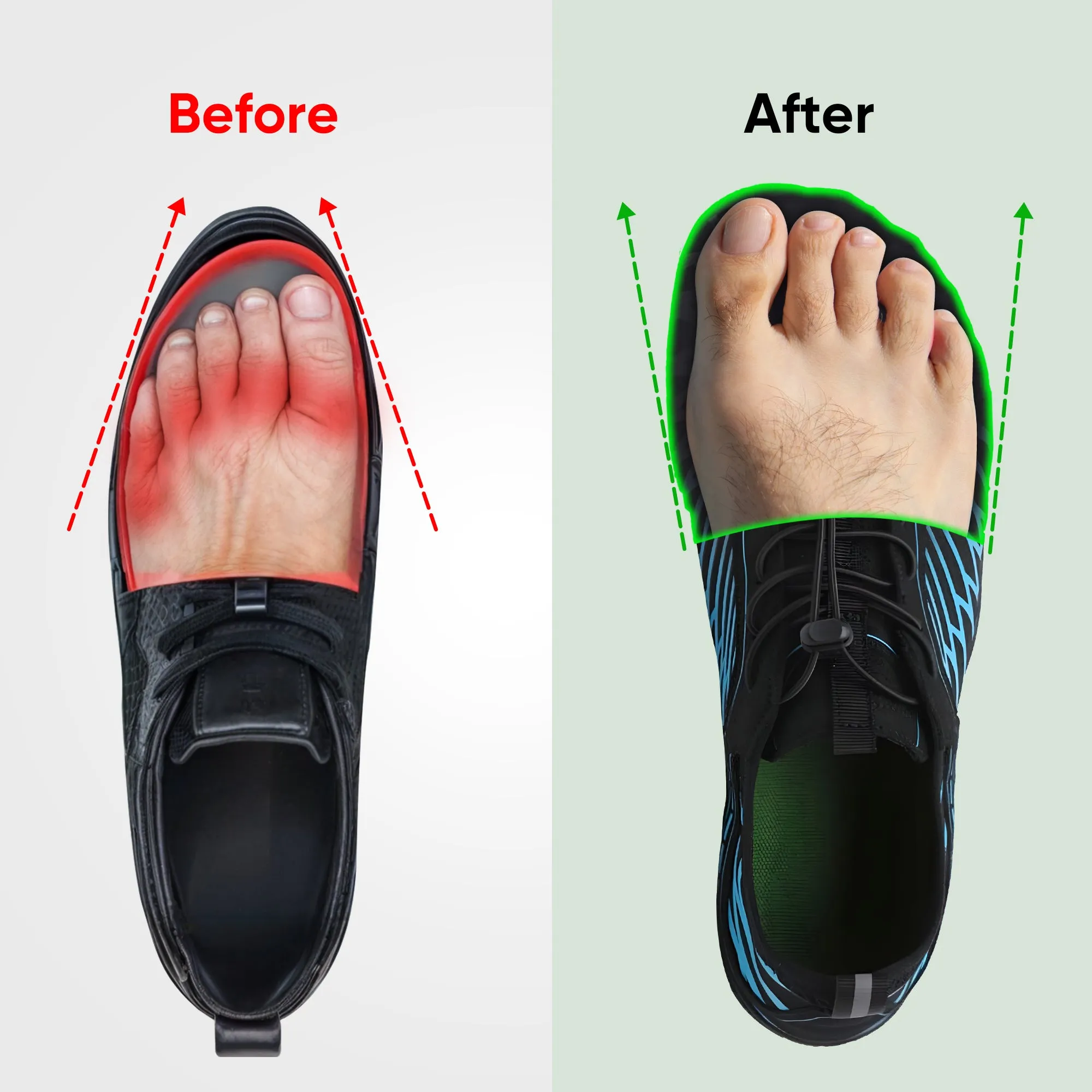 Non-Slip Barefoot Shoes for Healthy Feet (Unisex)   FREE Shoe Cleaning Brush