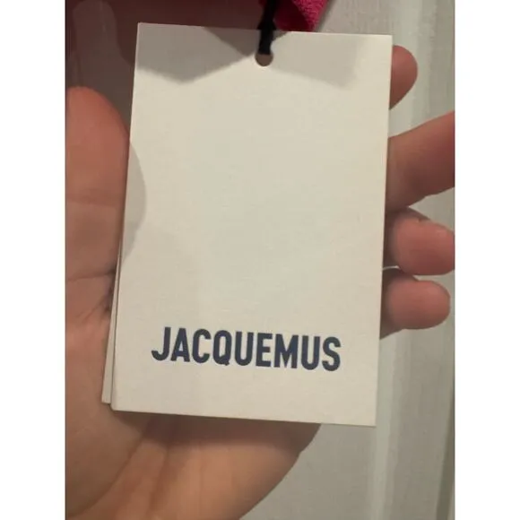 NWT Jacquemus Valensole Pink Le Bandeau Bralette Size S