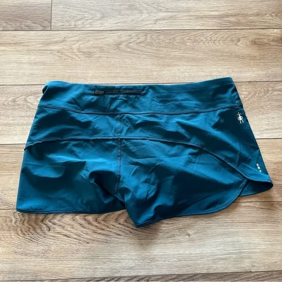 NWT Smartwool Large Twilight Blue Merino Wool Sport Lined Short SW016604G74