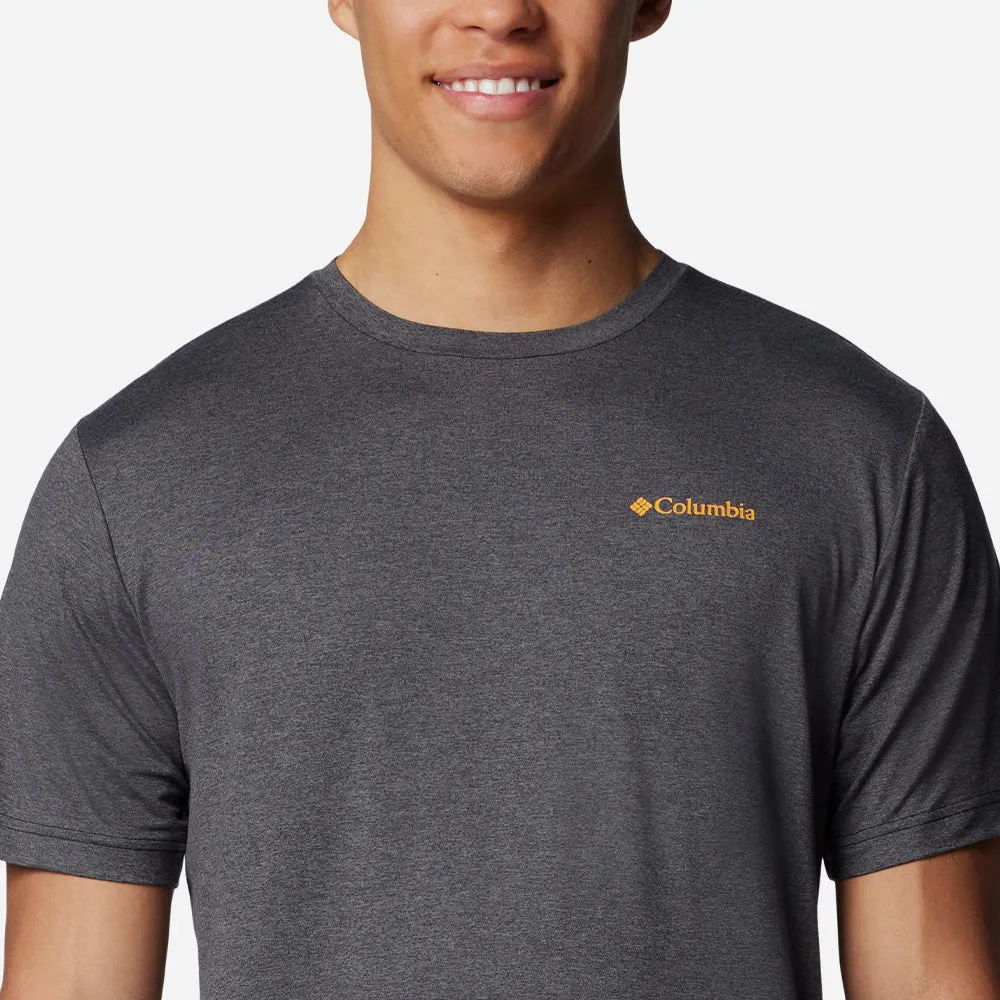 Áo Thun Tay Ngắn Nam Columbia Kwick Hike™ Back Graphic - Xám