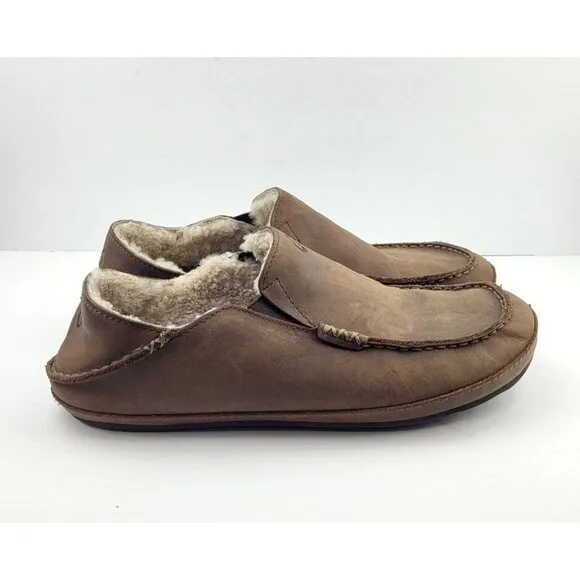 Olukai Moloa Brown Men's Shoe - Size 10