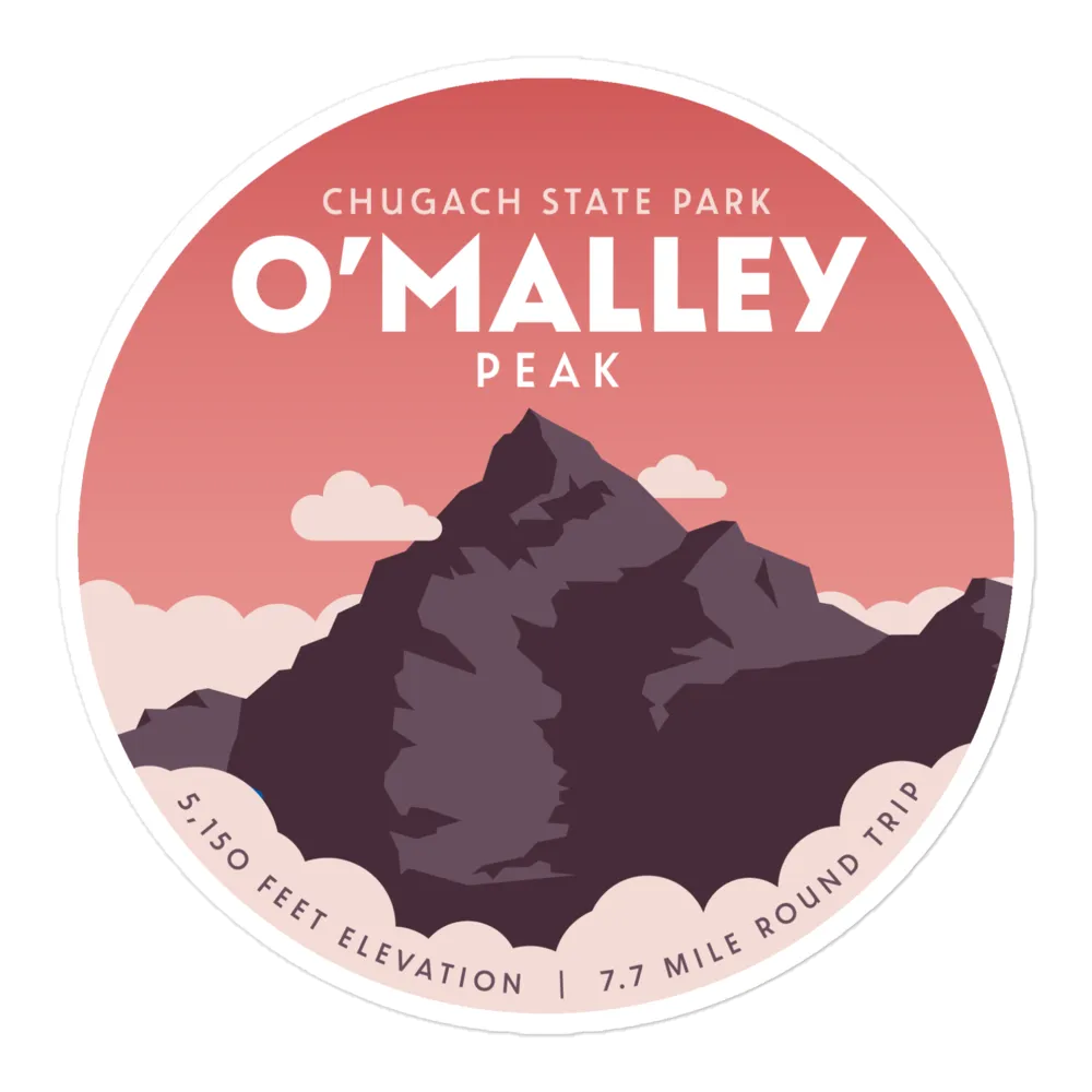 O'Malley Peak Sticker
