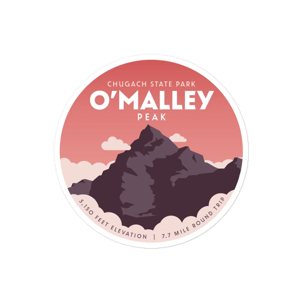O'Malley Peak Sticker