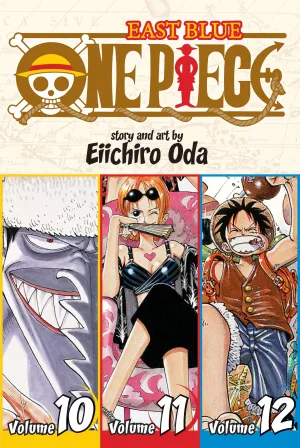 One Piece Three Volumes In One Manga - Volume 10-11-12