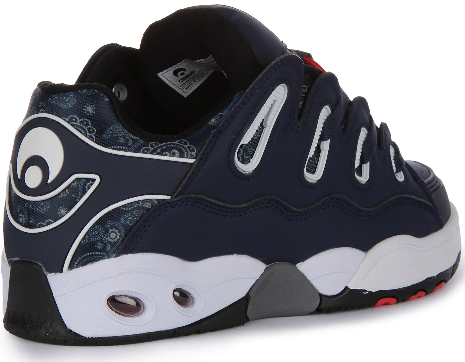 Osiris D3 OG In Navy Red For Men