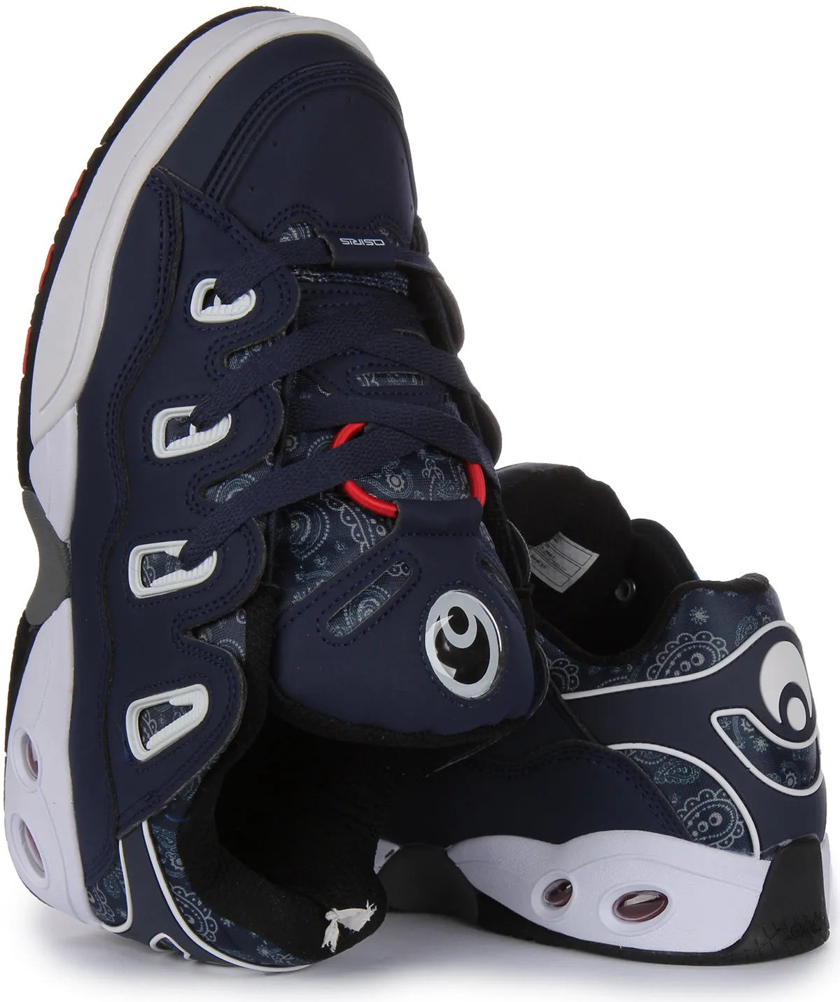 Osiris D3 OG In Navy Red For Men