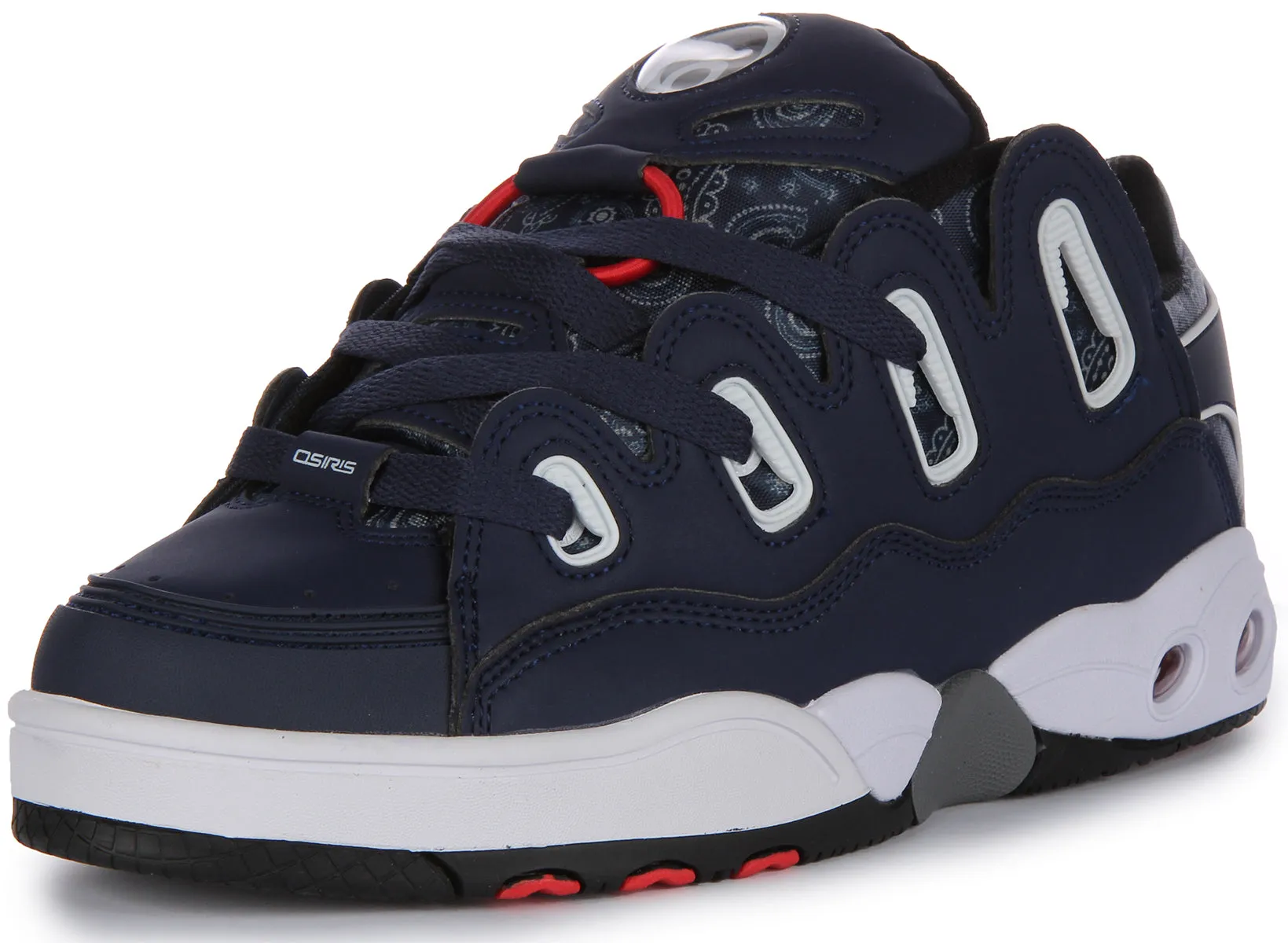 Osiris D3 OG In Navy Red For Men