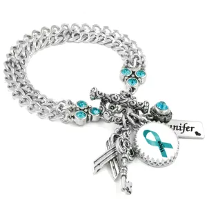 Ovarian Cancer Awareness Bracelet