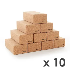 Pack de 10 Bloques de Corcho