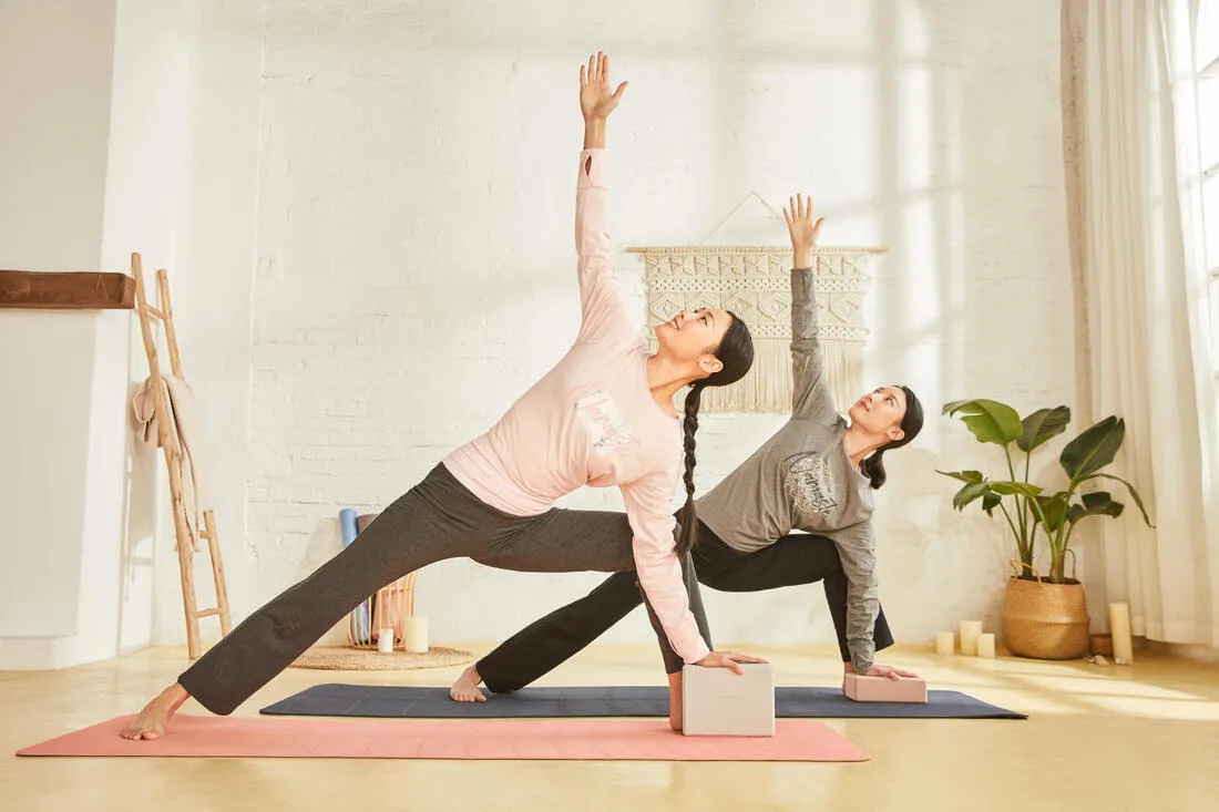 PANTALON COTON YOGA FEMME